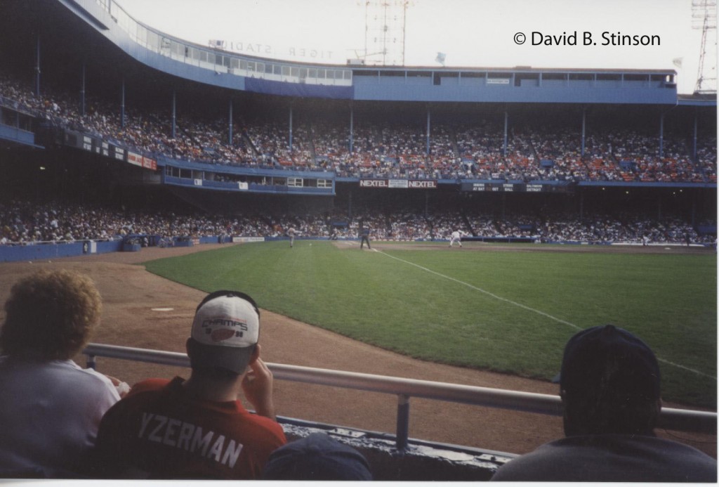 Tiger Stadium 1999 - David B. Stinson Author