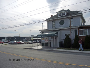 Stadium Grill and Tavern, With Municipal Stadium in Background, Hagerstown, Maryland