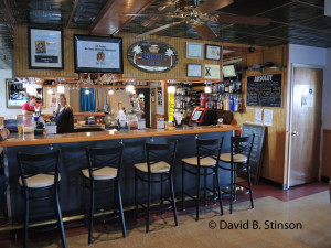 Interior of Stadium Grill and Tavern, Hagerstown, Maryland