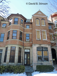 2738 and 2740 St. Paul Street, Baltimore, Maryland. Where Wilbert Robertson and John McGraw Once Lived