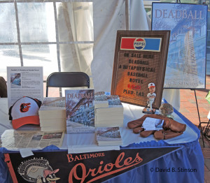 Baltimore Book Festival Display for Deadball
